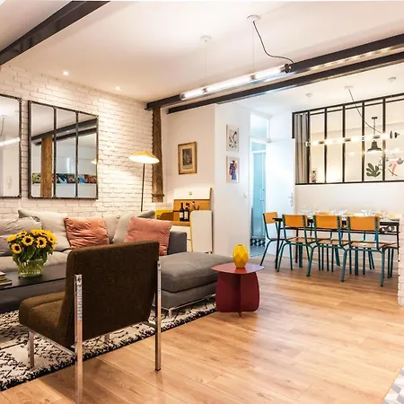 Design & New Loft - 8 Guests - Heart Of Apartment